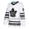 Toronto Maple Leafs tröja John Tavares 91 Vit 2019 All-Star Adidas Authentic - NHL Tröjor Herr